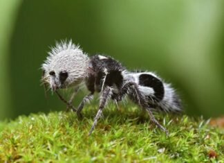 Formica panda - Euspinolia militaris